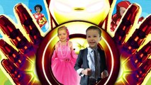 Мисс Кэти и мистер Макс Семья пальчиков Мстители Соколиный глаз на русском для детей новая