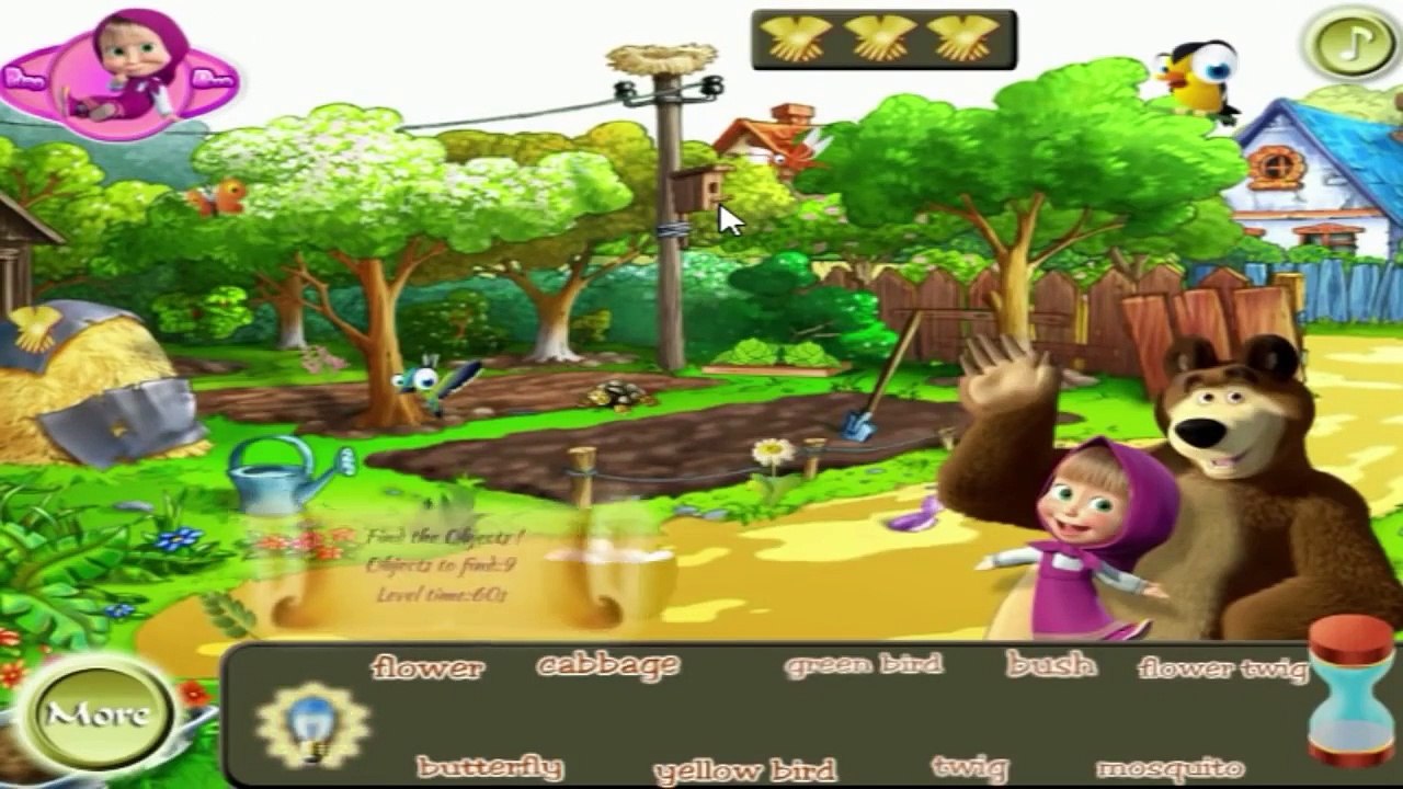 Masha and The Bear - Masha Farm Adventure - Masha and The Bear Full Game Episodes