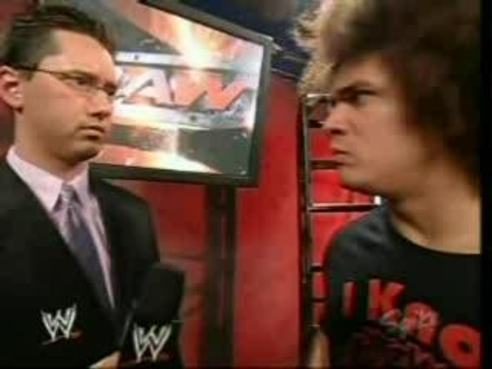 Carlito & Kurt Angle VS HBK & Hulk Hogan