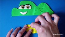 Сups Stacking Toys Play Doh Disney Cars 2 Collection Lightning Mcqueen Dinoco Learn Colour