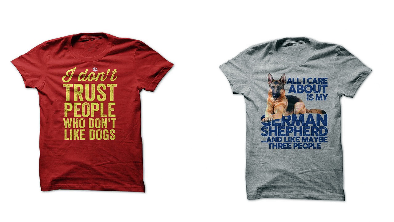 T Shirts For Dog Lovers