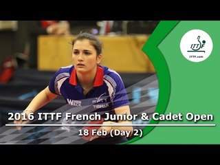 2016 French Junior & Cadet Open - Day 2 LIVE