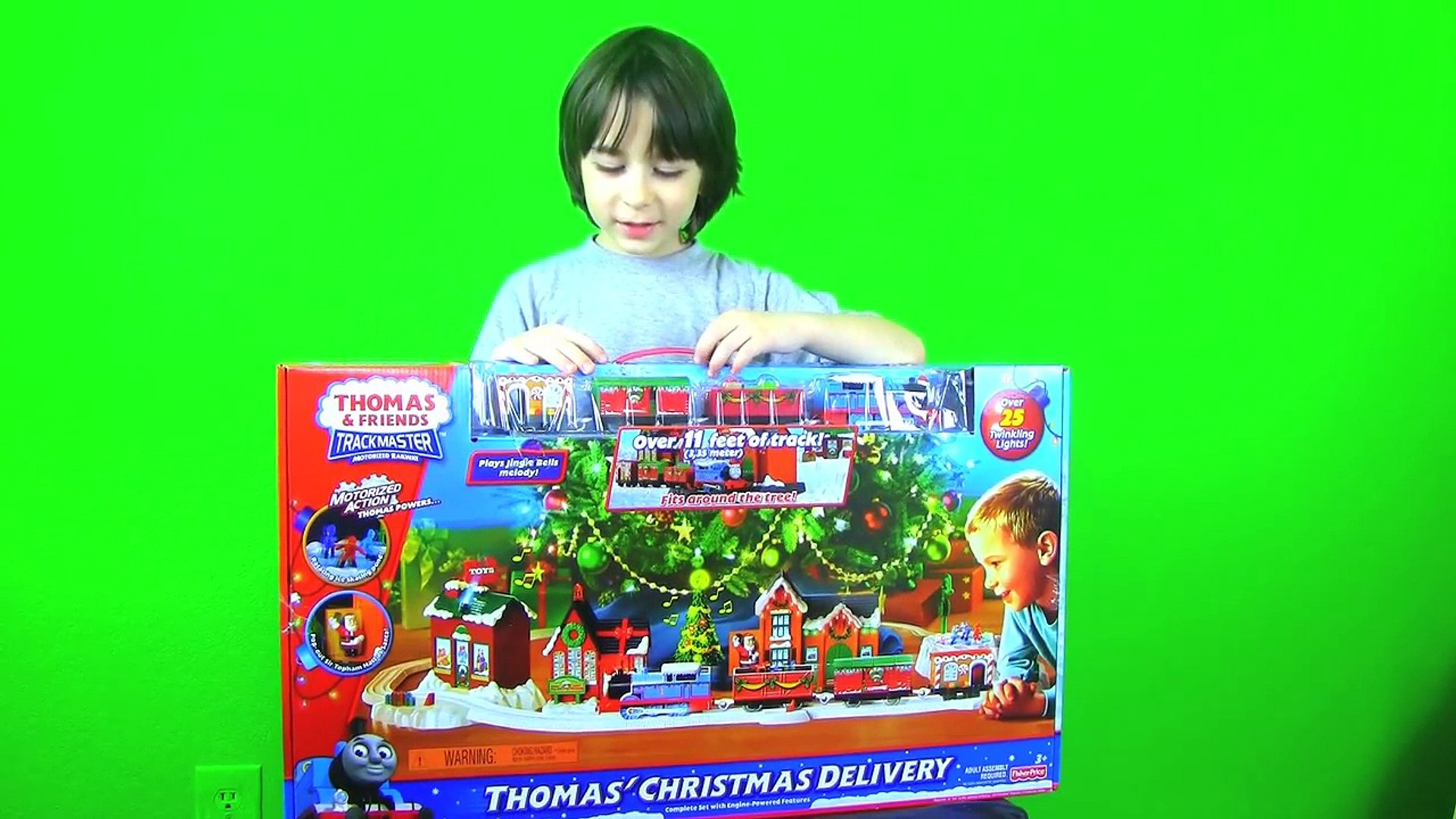 thomas christmas delivery set