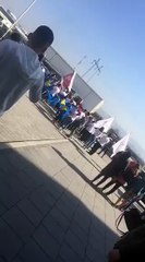 Studentët e AAB-së në përkrahje të Përfaqësueses së Kosovës 1