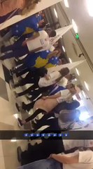 Studentët e AAB-së në përkrahje të Përfaqësueses së Kosovës 2