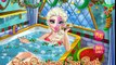 Детка ребенок ванна Рождество дисней Эльза для замороженный замороженные игра Игры Дети спа спа видео ♥ ♥