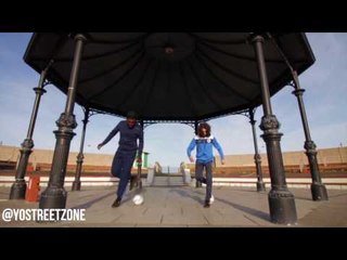 Dynamic Duo Are in Sync With These Sweet Soccer Moves