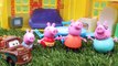 Peppa Pig Treehouse and George Pig Fort Playset and Daddy Pig Eats Stolen Pie with Disney