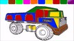 Super Monster Truck - coloring for kids! Coloring Pages