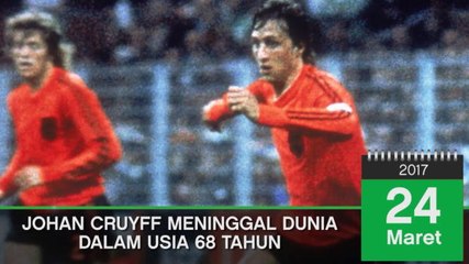 ON THIS DAY: Sepakbola: Johann Cruyff Tutup Usia
