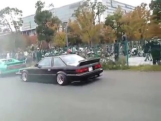 2015年 旧車天国帰り 某サービスエリア 街道レーサー コール②