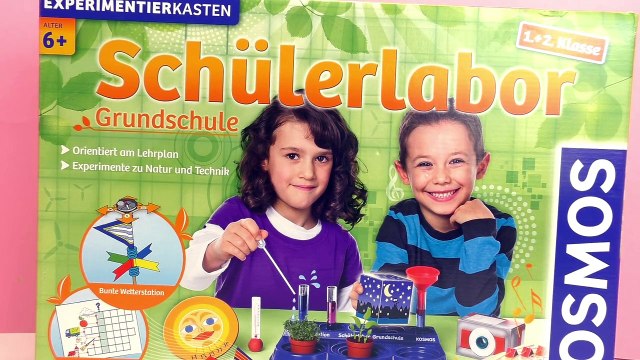 Kosmos Schülerlabor Grundschule 1.-2. Klasse - Farben mischen | Experimentierkasten | Deut