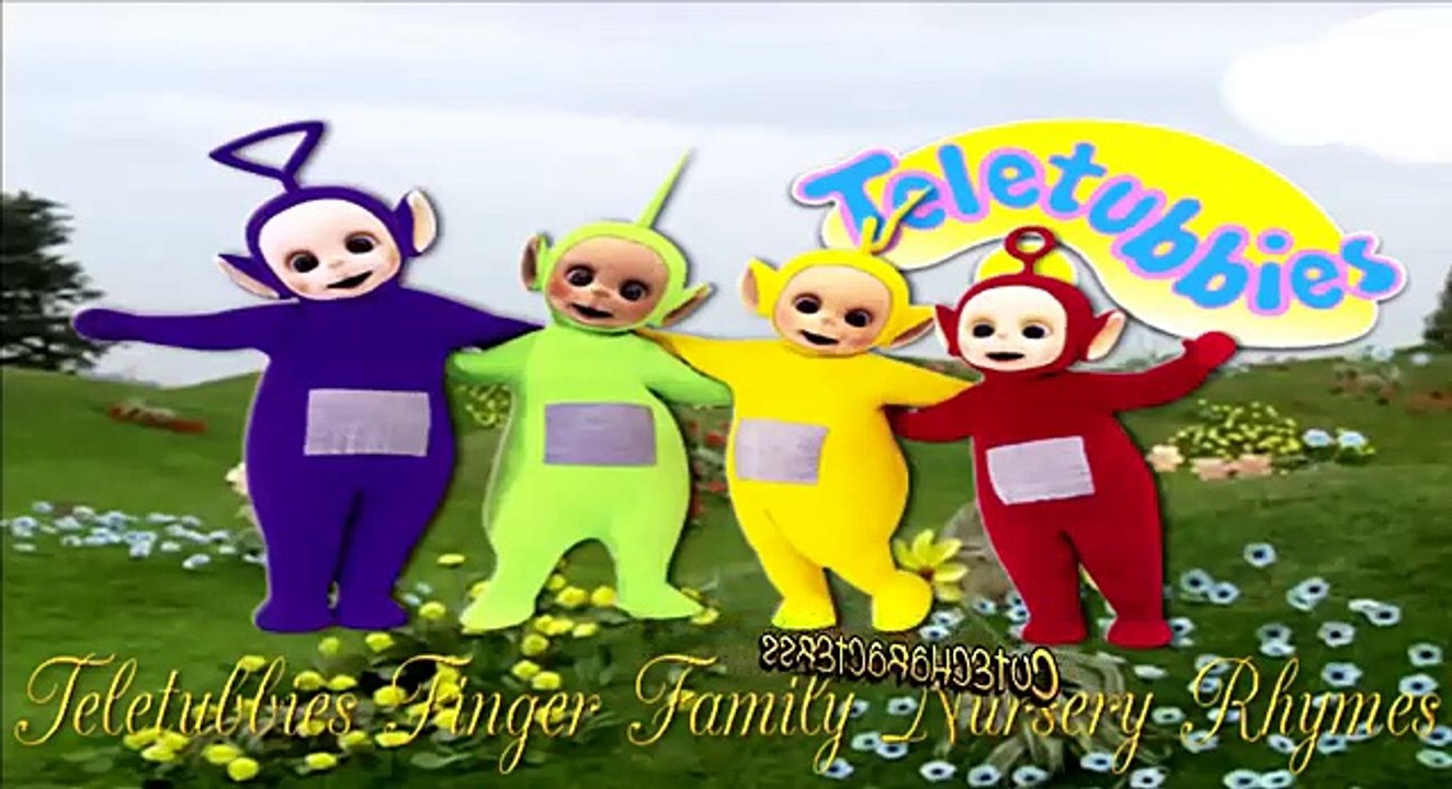 Los Teletubbies 3D Dedo de la Familia de lista de Reproducción | Custom Azul Bebé con Si eres Feliz y lo Sabes