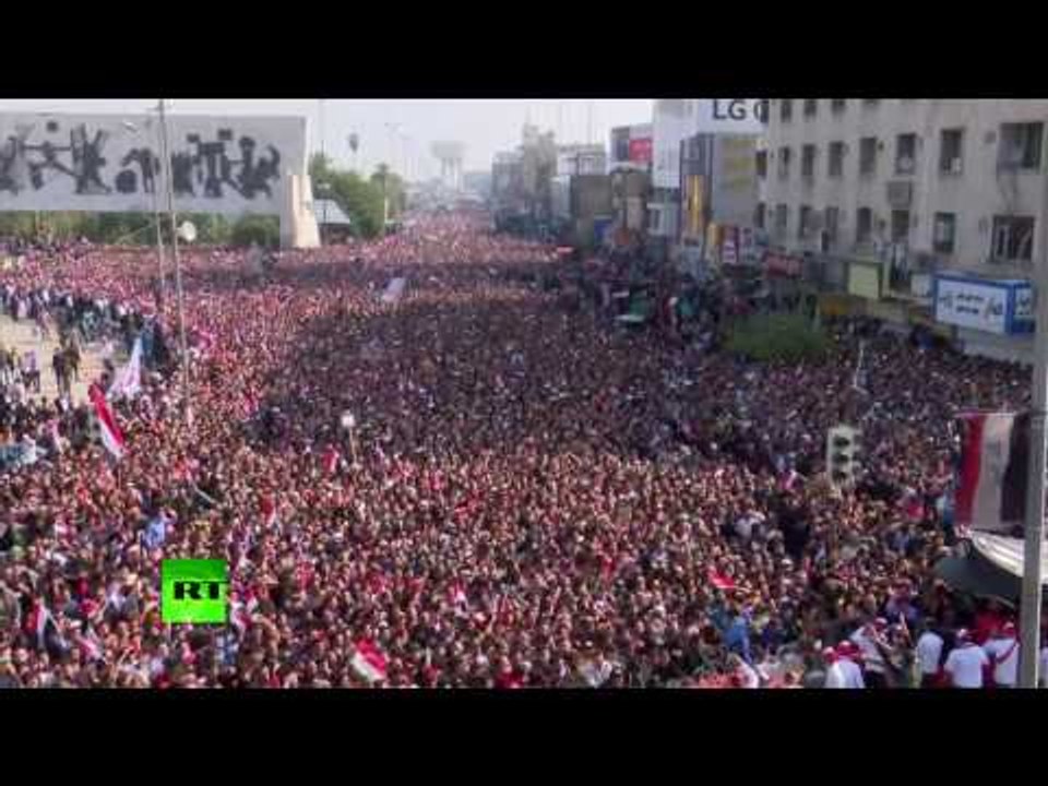 ‘Reform Iraq!’: Protesters gather against political corruption in Baghdad
