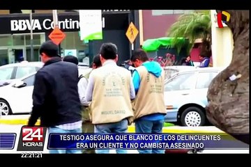 Aseguran que blanco de delincuentes era cliente y no cambista asesinado