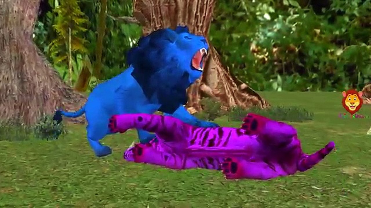 Gorilla Finger Family | Elephant, Dinosaurs, Lion, Tiger & More Animals Finger Family Nurs