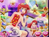Disney Princess Little Mermaid Ariel Spa Therapy Cartoon Games for Kids