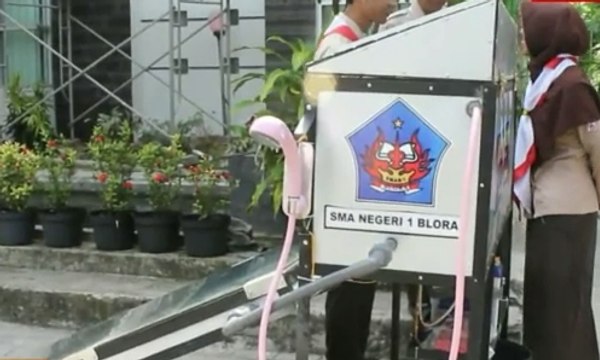 Inovasi Siswa SMA 1 Blora Ciptakan Pemanas Air