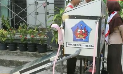 Inovasi Siswa SMA 1 Blora Ciptakan Pemanas Air