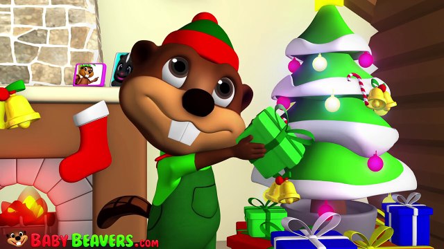 Here Comes Santa Claus | Busy Beavers Christmas Song, Babies, Toddlers, Preschool Sing-Alo