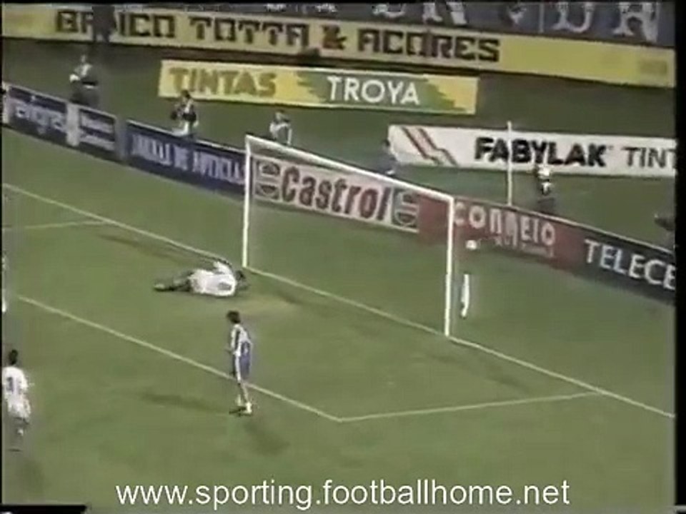 Jardel marca 7 golos contra o Juventude de Évora em 1996-1997
