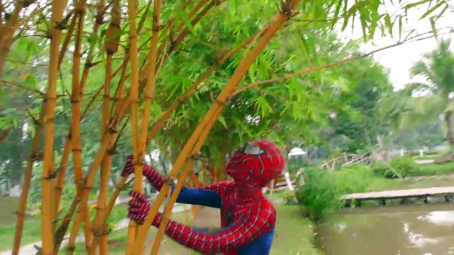 Spiderman SAW Colorful King Kong Attack!!! Superheroes Fun Joker Hulk Venom Children Actio