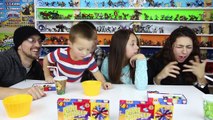 BEAN BOOZLED CHALLENGE! HILARIOUSLY GROSS JELLY BEANS GAME w/ Skylander Boy and Girl & Fam