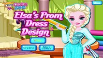 Frozen Games - Elsas Prom Dress Design - Beauty Games For Girls