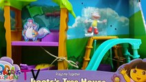 Dora The Explorer Lets Go Adventure Treehouse Fisher Price Dora & Boots gets slimed!