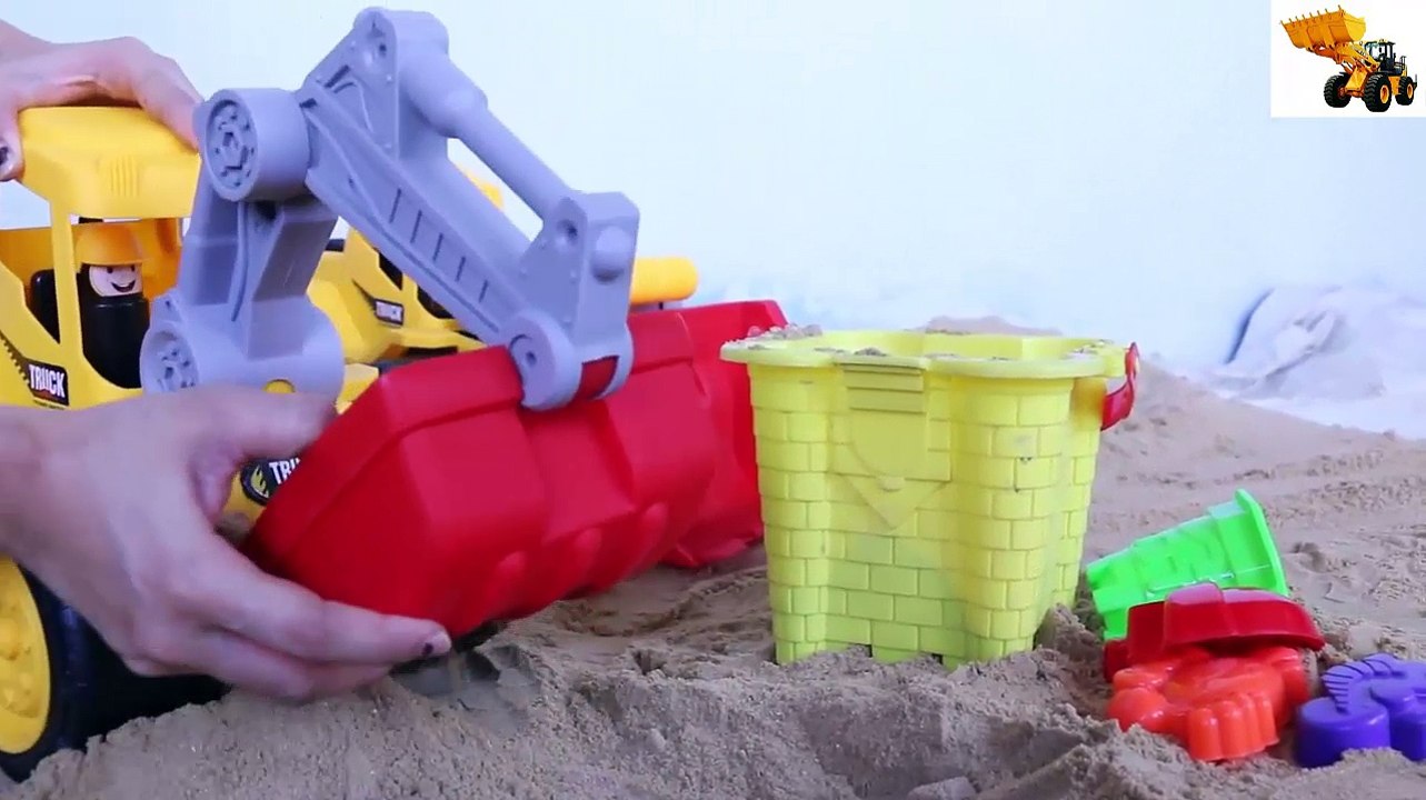 Loader excavator wade wells/Excavator, truck cartoon for children