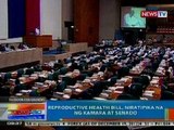 NTG: RH Bill, niratipika na ng Kamara at Senado