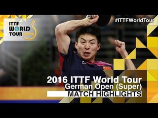 Descargar video: German Open 2016 Highlights: FANG Bo vs WANG Zengyi (R16)