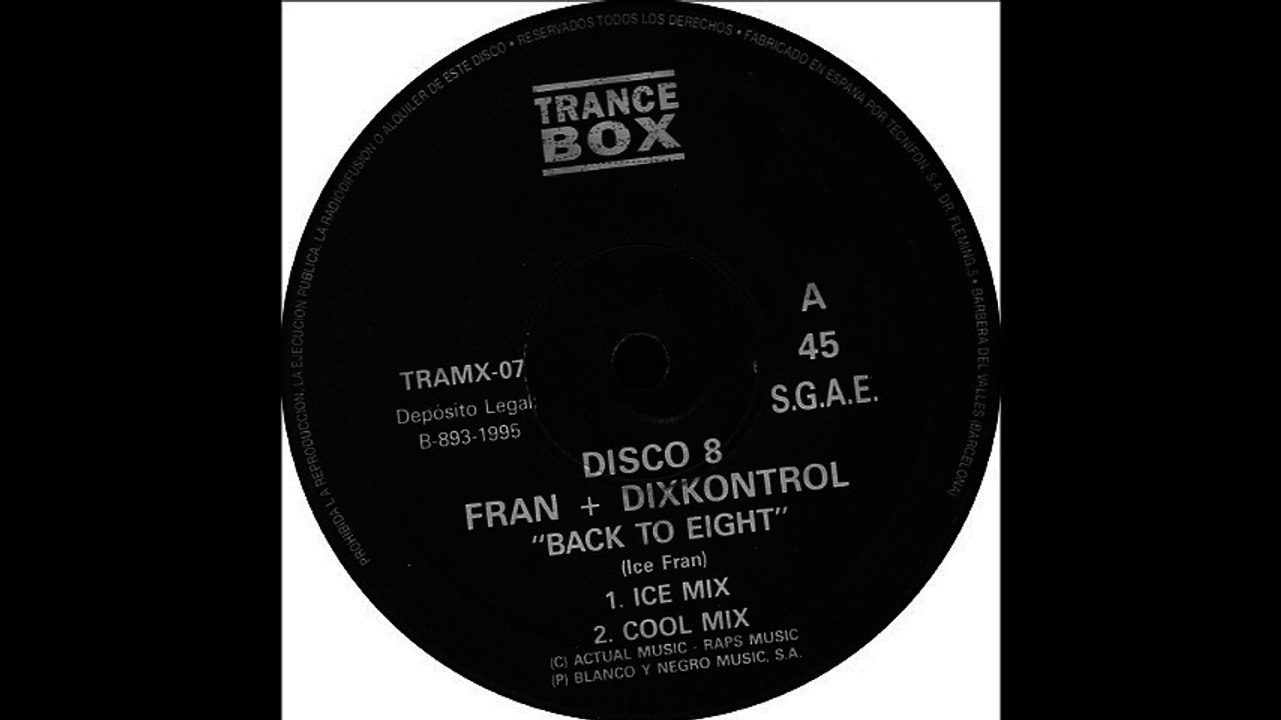 Disco 8 - Back To Eight (Ice Mix) (A1)
