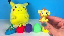 PIKACHU SURPRISE EI MET POKEMON KARAKTERS GRIMER GROTLE TORTERRA CHIMCHAR DRAPION PLAYDOH