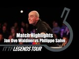 Legends Tour 2016 Highlights: Jan Ove Waldner vs Philippe Saive
