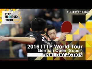 2016 ITTF German Open Final Day Action