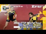 German Open 2016 Highlights: JEON Jihee/YANG Haeun vs  HAN Ying/IVANCAN Irene (Final)