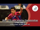 2016 ITTF-Latin American Championships - Day 2