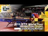 German Open 2016 Highlights: MA Long vs SAMSONOV Vladimir (Final)