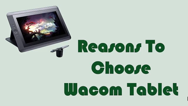 Tactics for selecting Wacom Tablet