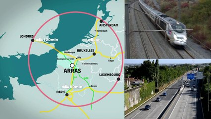 Arras au coeur de la Région Hauts de France