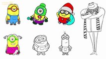 minion christmas coloring pages for kids xmas coloring from coloring pages shosh channel