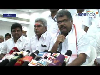 பாலாறு அணை விவகாரம்: அனைத்து கட்சி கூட்டத்தை கூட்ட வாசன் வலியுறுத்தல் - வீடியோ