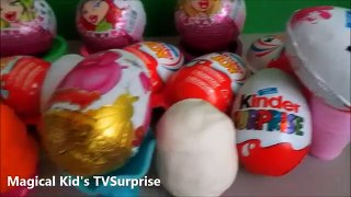 И бонус Детская Яйца Добрее сюрприз игрушка распаковка 6 игрушки киндер сюрп