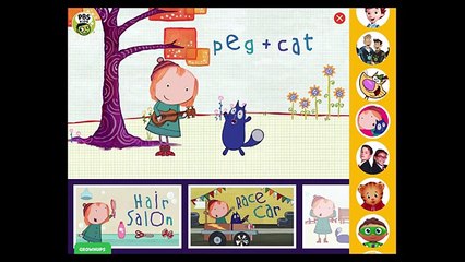 PBS KIDS Games: Peg + Cat HAIR SALON - Full Gameplay