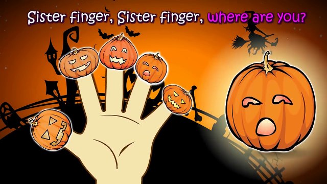 Scary Finger Family | Scary Nursery Rhymes | Kids Songs | HooplaKidz TV