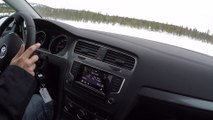 Comparaison freinage pneus été, hiver, nordiques et cloutés sur glace avec des Nokian