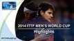 2014 Men's World Cup Highlights: OVTCHAROV Dimitrij vs ACHANTA Sharath Kamal (Quarter Final)