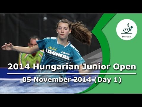 2014 Hungarian Junior Open - ITTF Premium Junior Circuit day 1