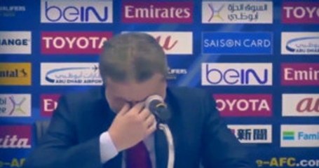 Suriye Teknik Direktörü Ayman Hakeem, Toplantıda Hüngür Hüngür Ağladı